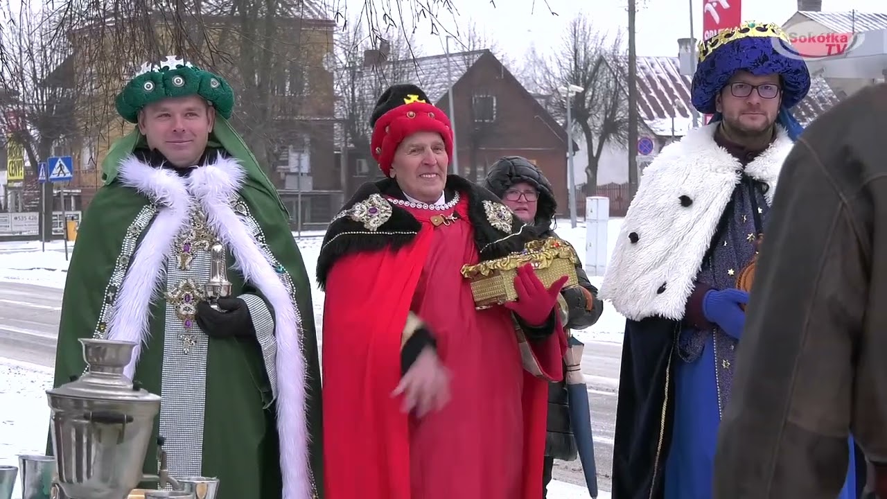 Orszak Trzech Króli przeszedł ulicami Dąbrowy Białostockiej / 2025r