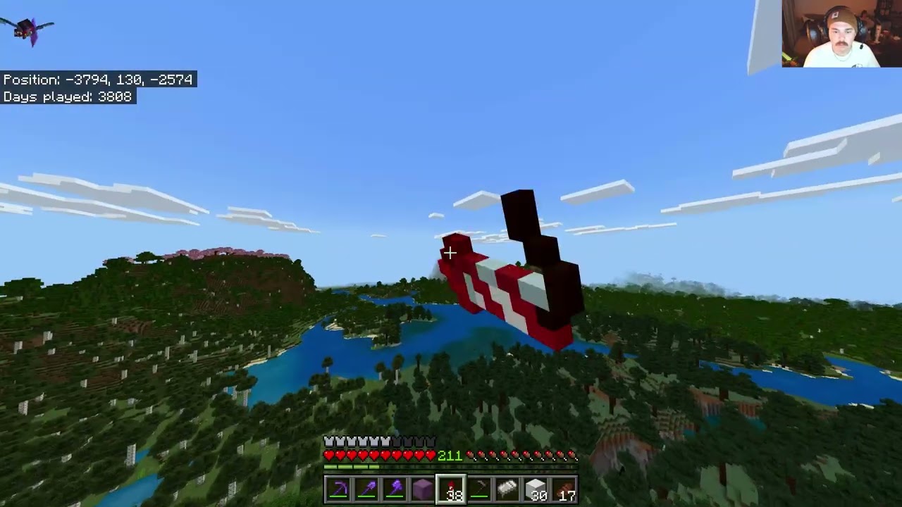 getting wood!