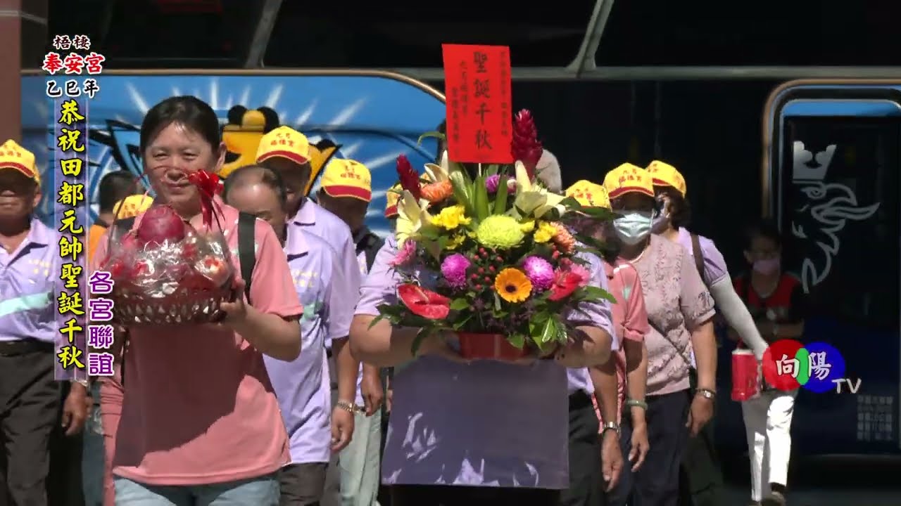 梧棲奉安宮乙巳年恭祝田都元帥聖誕千秋 各宮聯誼完整版 【向揚TV】2025