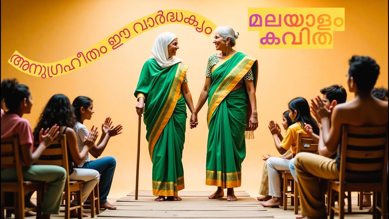 അനുഗ്രഹീതം ഈ വാർദ്ധക്യം | മലയാളം കവിത | കമലാമണി ടീച്ചർ കവിതകൾ