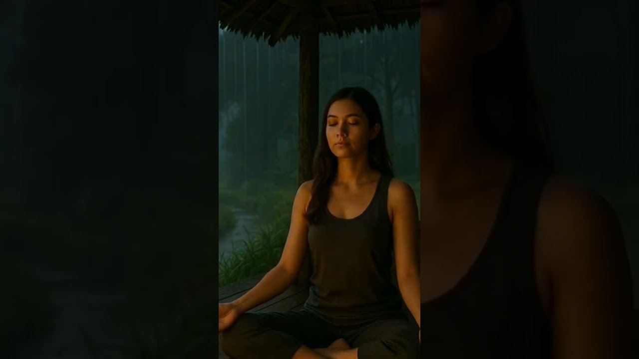 Real Rain Sounds for a Quiet Mind #rain #rainsounds #rainrelaxation #shorts