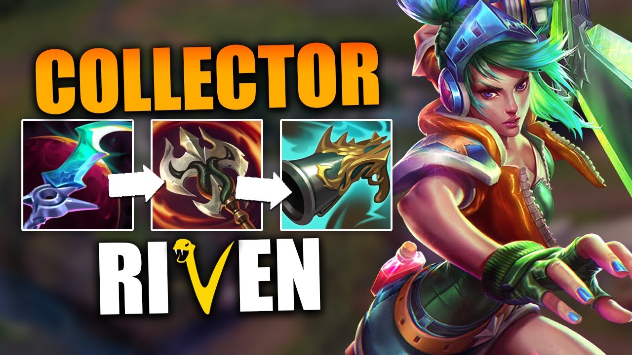 TRYING COLLECTOR ON RIVEN