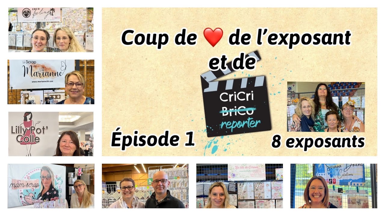Coup de coeur de l'exposant et de Cricri - Salon / Haul scrapbooking