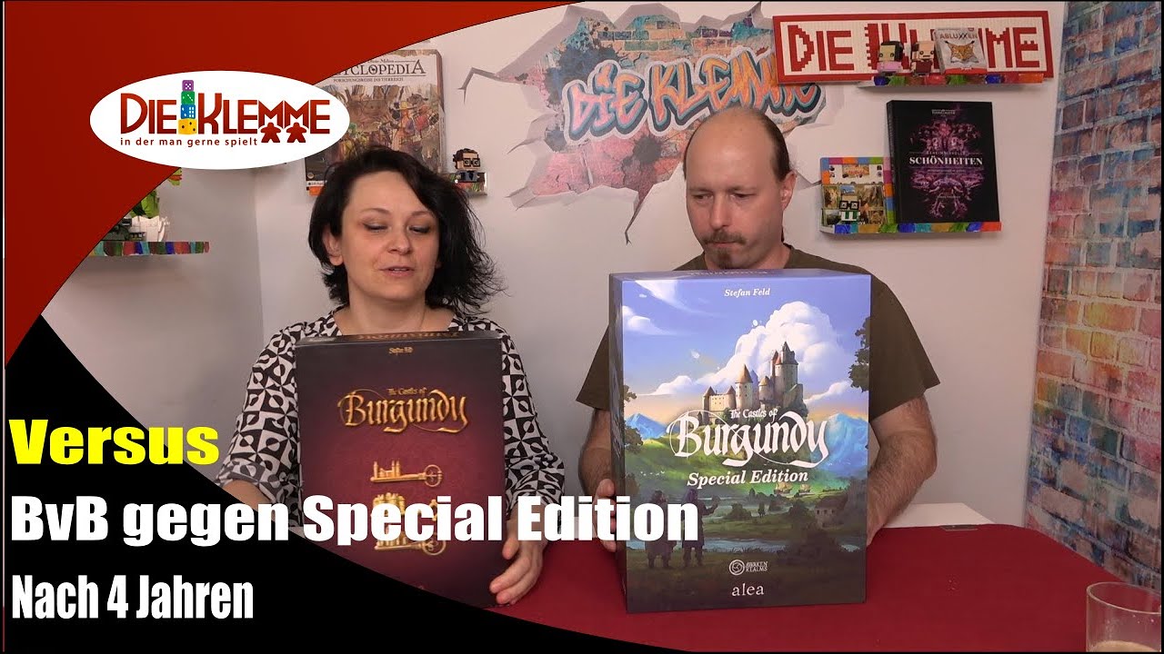 Versus: Burgen von Burgund 2019 vs. Burgen von Burgund: Special Edition