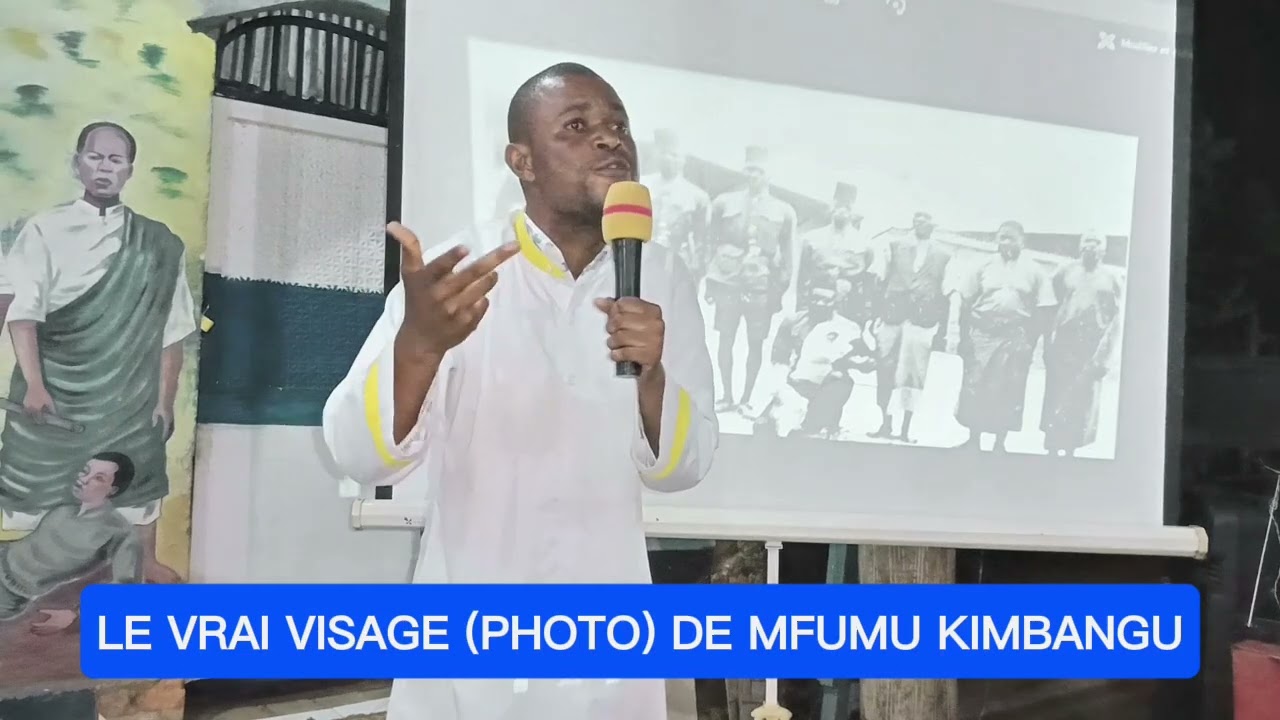 URGENT DR KINKELA VANIEKA ALAKISI BISO LE VRAI VISAGE(PHOTO) DE MFUMU KIMBANGU
