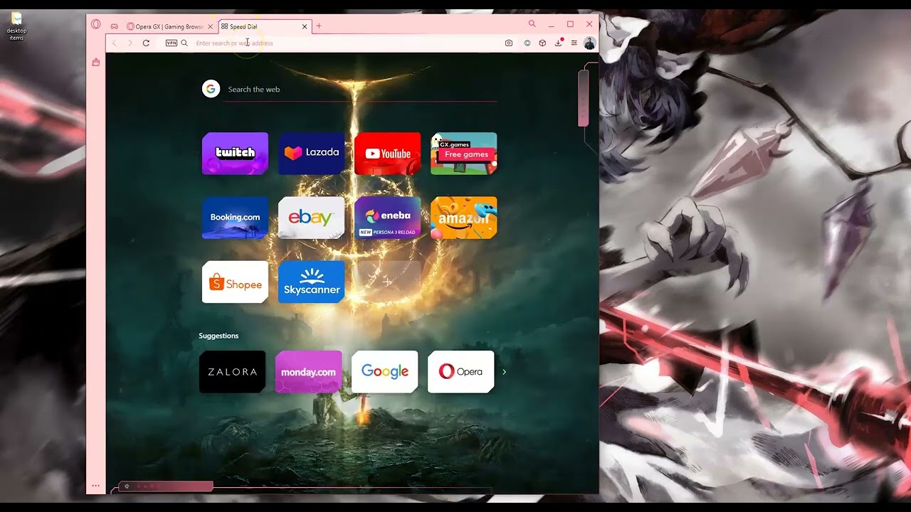 VPN powered Browser for Free