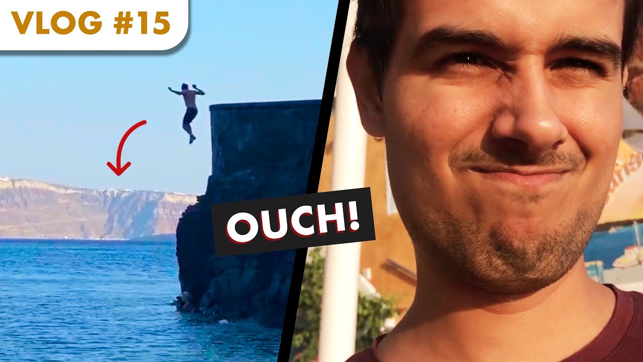 Cliff Jumping in Greece! | Dhruv Rathee Vlogs