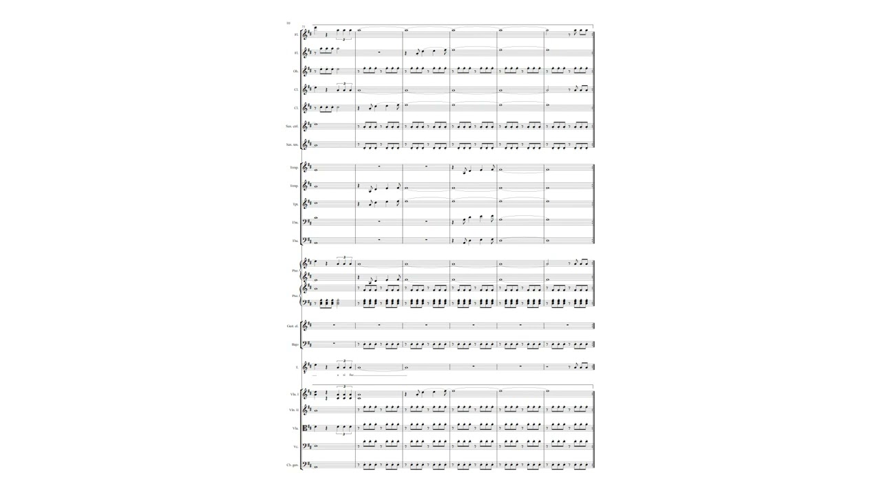 Así Fue- Juan Gabriel (Partitura)  Arrreglo sinfónico