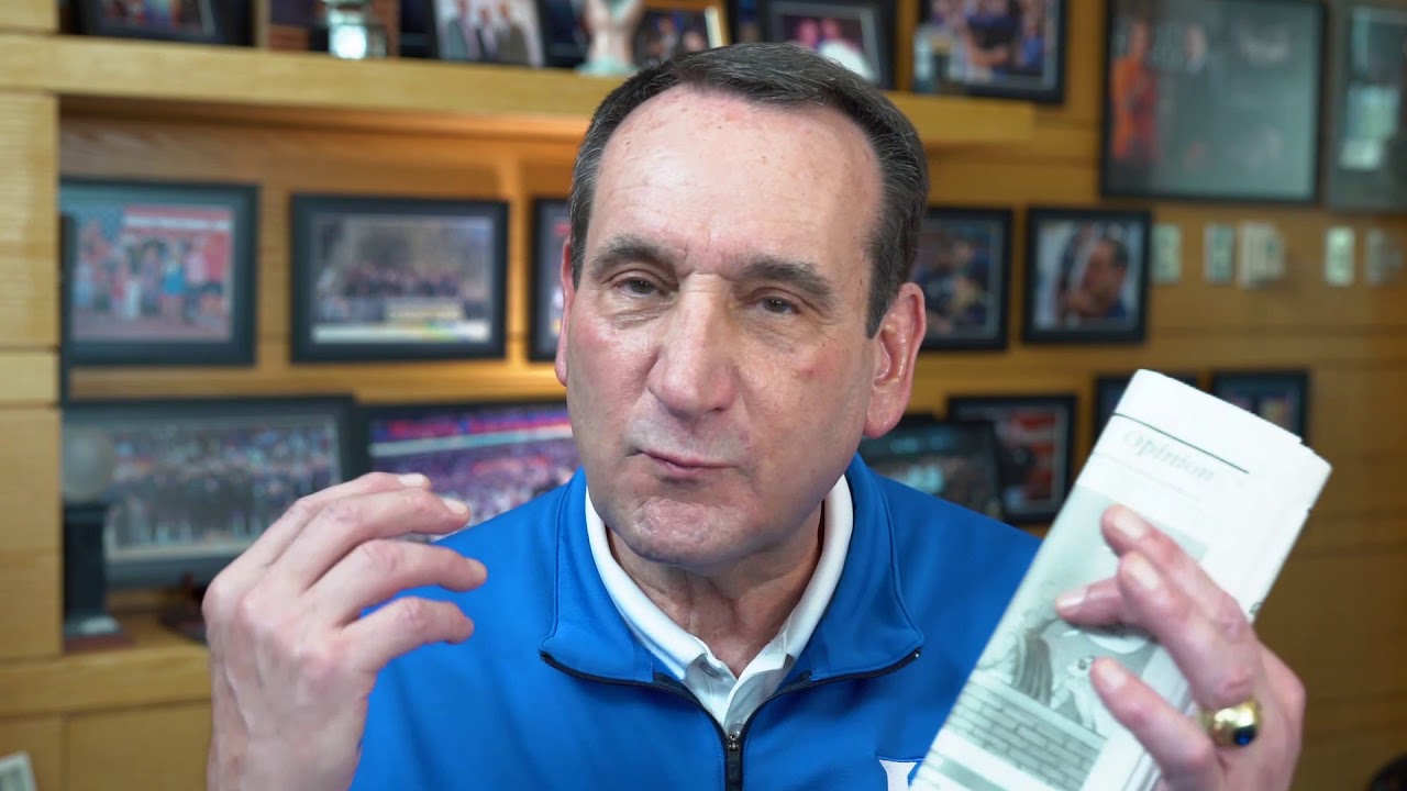 A Message for Healthcare Staff from Coach K