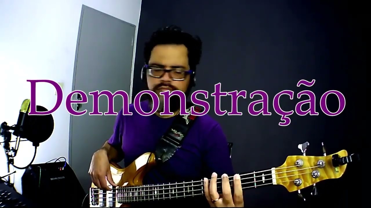 Ainda Ontem Chorei de Saudades - Marciano - Vídeo Aula de Contrabaixo Demonstração