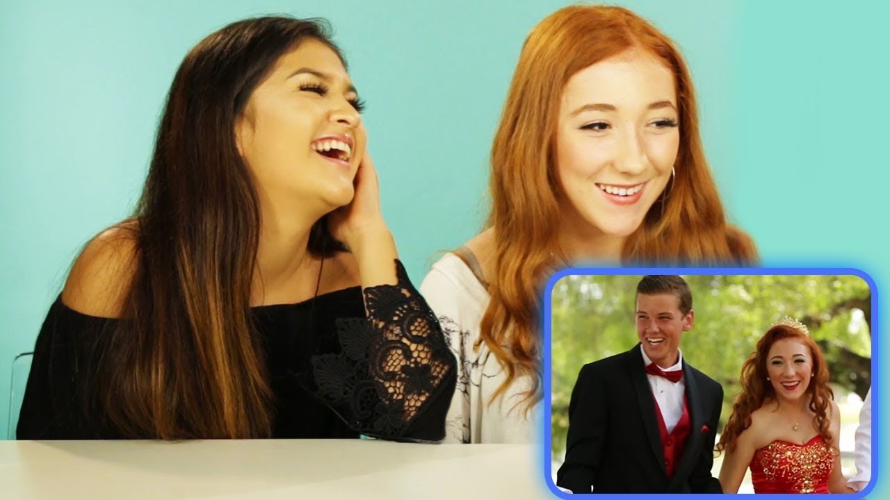 My Dream Quincea&ntilde;era Reacts - Victoria | AwesomenessTV Reacts w/ Victoria & Alyssa