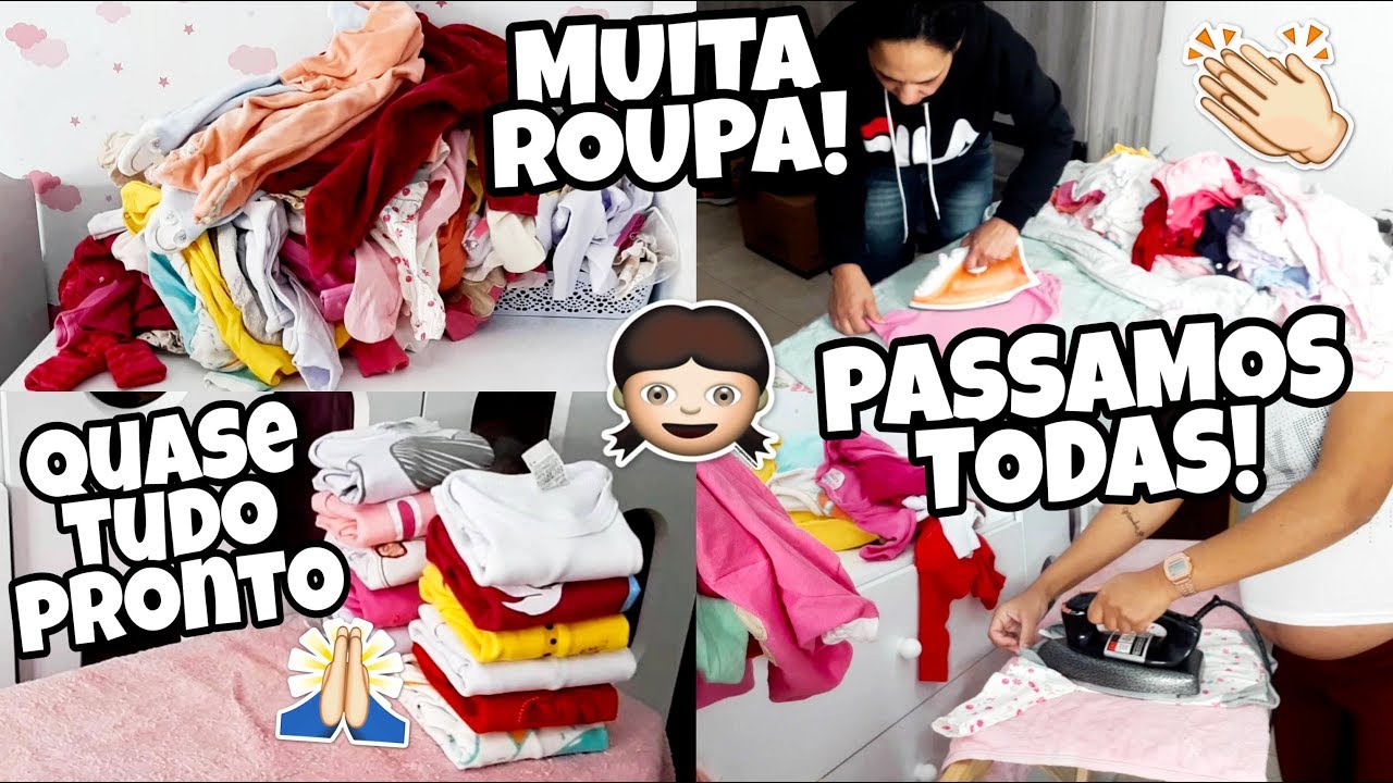 PASSANDO AS ROUPINHAS DA BEB&Ecirc; | VLOG