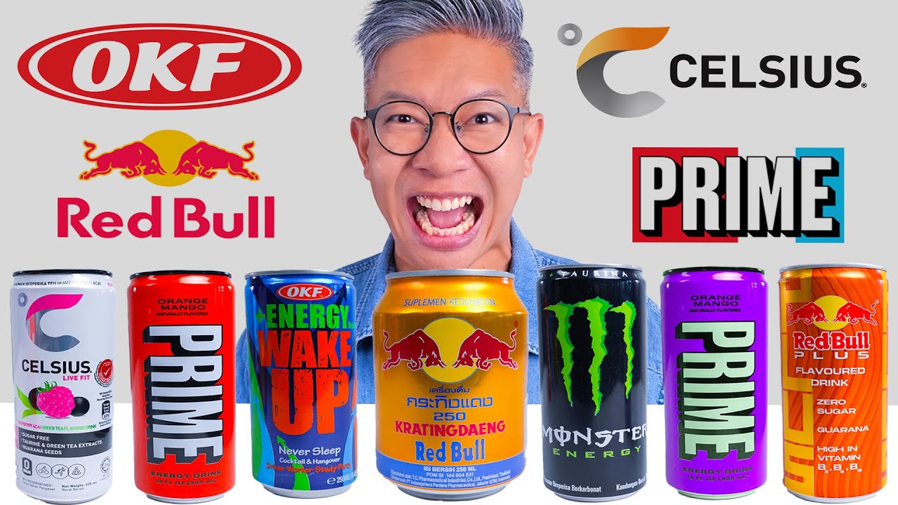 AKU NYOBA SEMUA MINUMAN BERENERGI!!