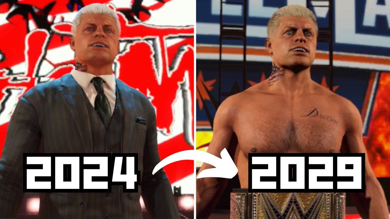 I Booked the Next 5 Years of Cody Rhodes WWE Career (WWE 2K)