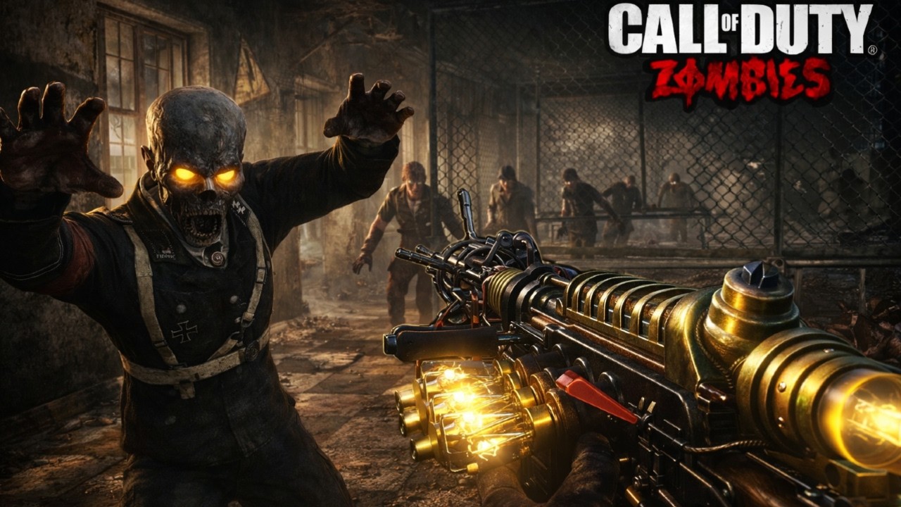 VERRUCKT REMASTERIZADO RETO BUSCANDO LA RONDA 50 SIN FAILS | BLACK OPS 3 ZOMBIES