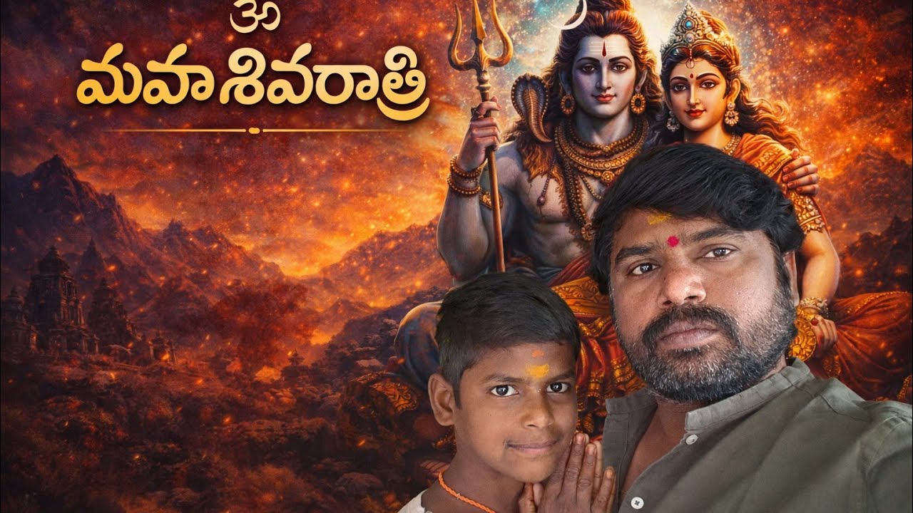 మా శివరాత్రి2026🔱 హర హర మహాదేవ్, 🔱 ఈరోజు అయితే గుడికి వెళ్లి దర్శనం చేసుకున్నాం 🛕🔱🕉️