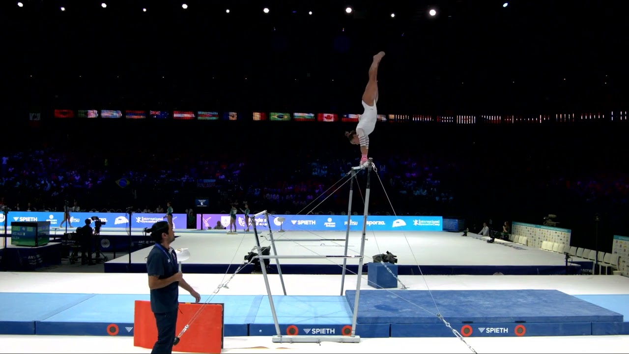 PINTO ADASME Makarena (CHI)_2023 Artistic Worlds, Antwerp (BEL)_Qualifications_Uneven Bars