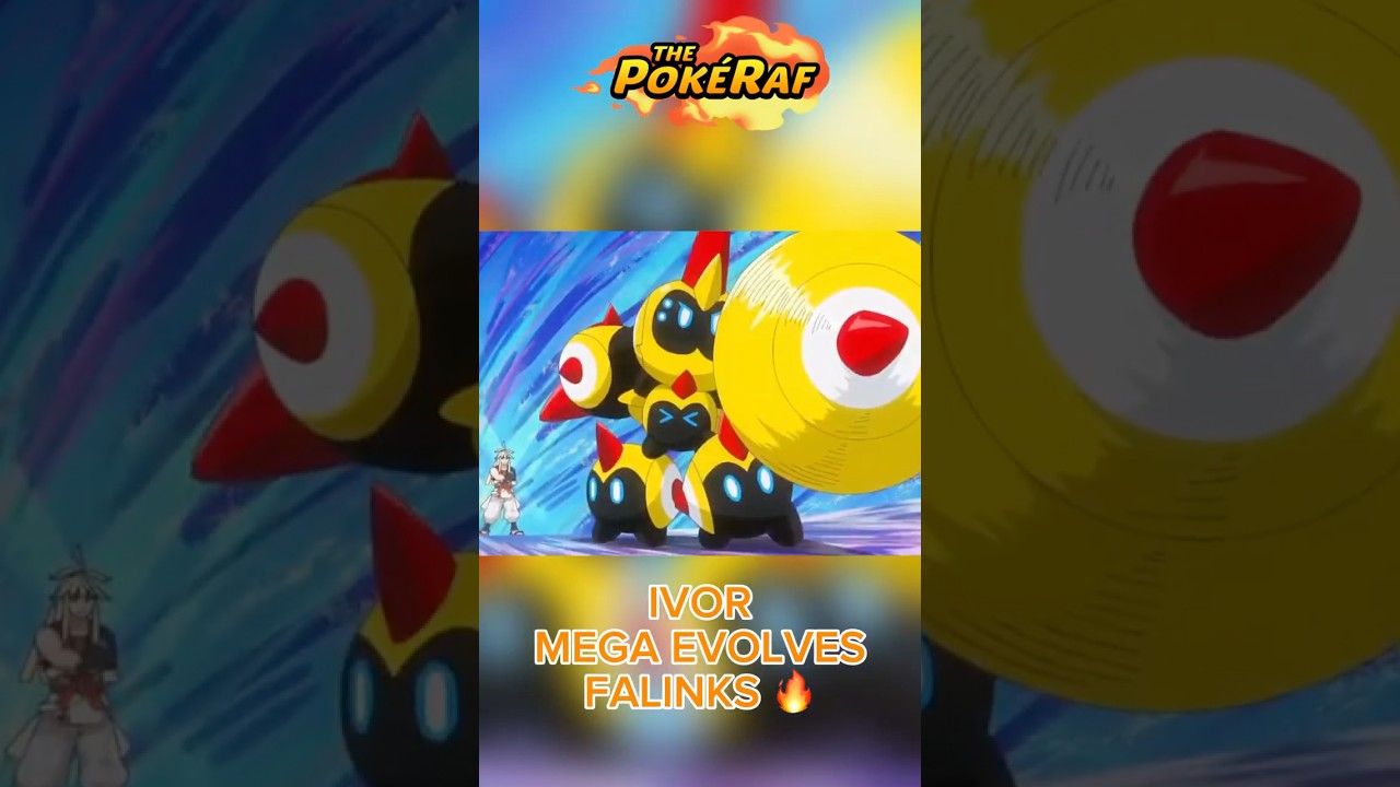 Ivor Mega Evolves Falinks into Mega Falinks in Pok&eacute;mon Horizons #pokemon #pokemonanime