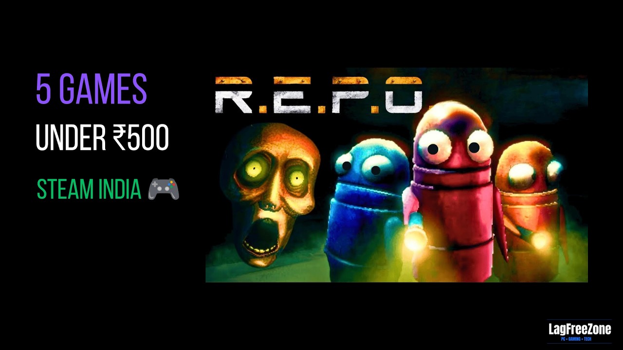 Top 5 Steam Games Under ₹500 in India 2026 &mdash; All Worth It!
