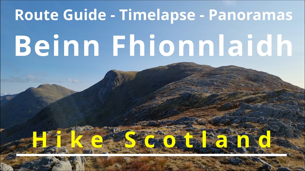 044 Beinn Fhionnlaidh, Glen Creran, Scotland. Another blue sky, sunny clear day, incredible views.