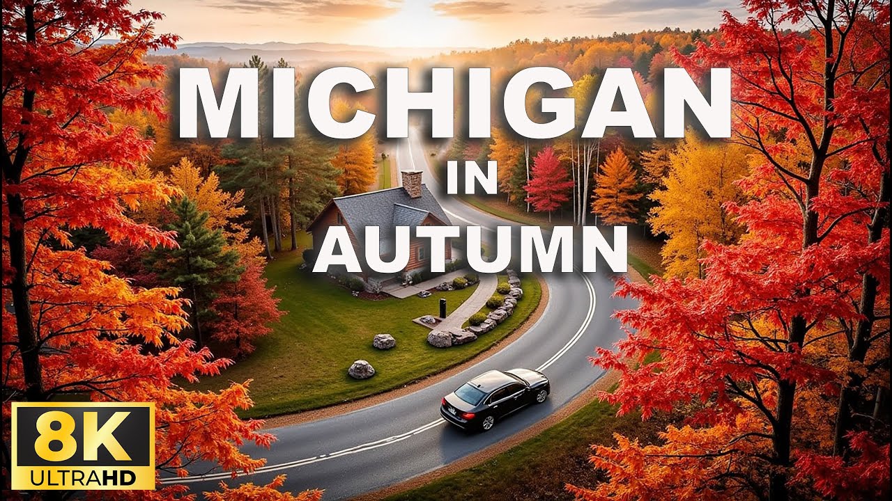 Pure Michigan in the Fall 🍁 An 8K Cinematic Autumn Journey