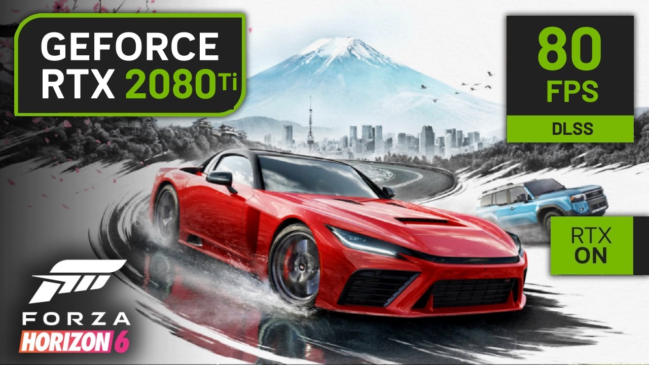 RTX 2080 Ti on Forza Horizon 6 | 1080p, 1440p, 4K, DLSS, RayTracing