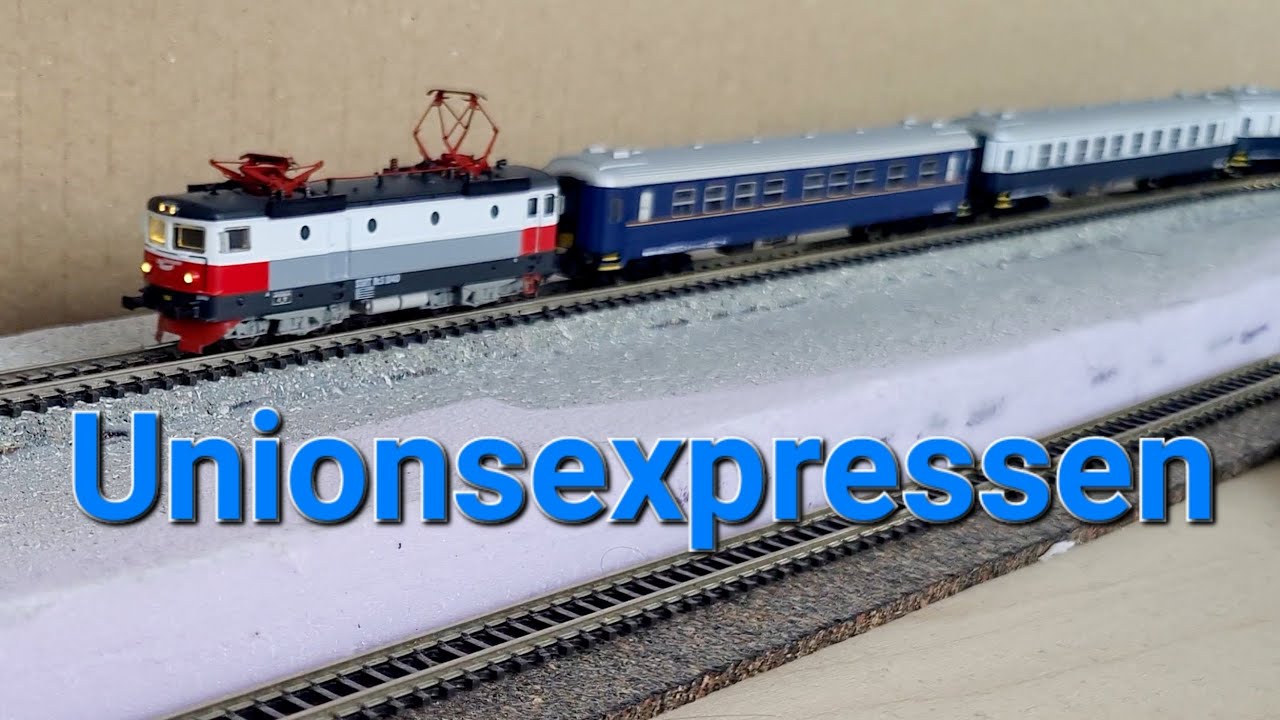 SSRT Rc3 Ofotbanen, NetRail, Unionsexpressen Z Scale