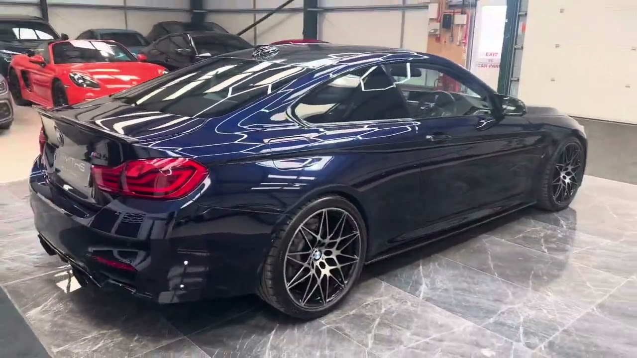 2018 BMW M4 COMPETITION TANZANITE BLUE