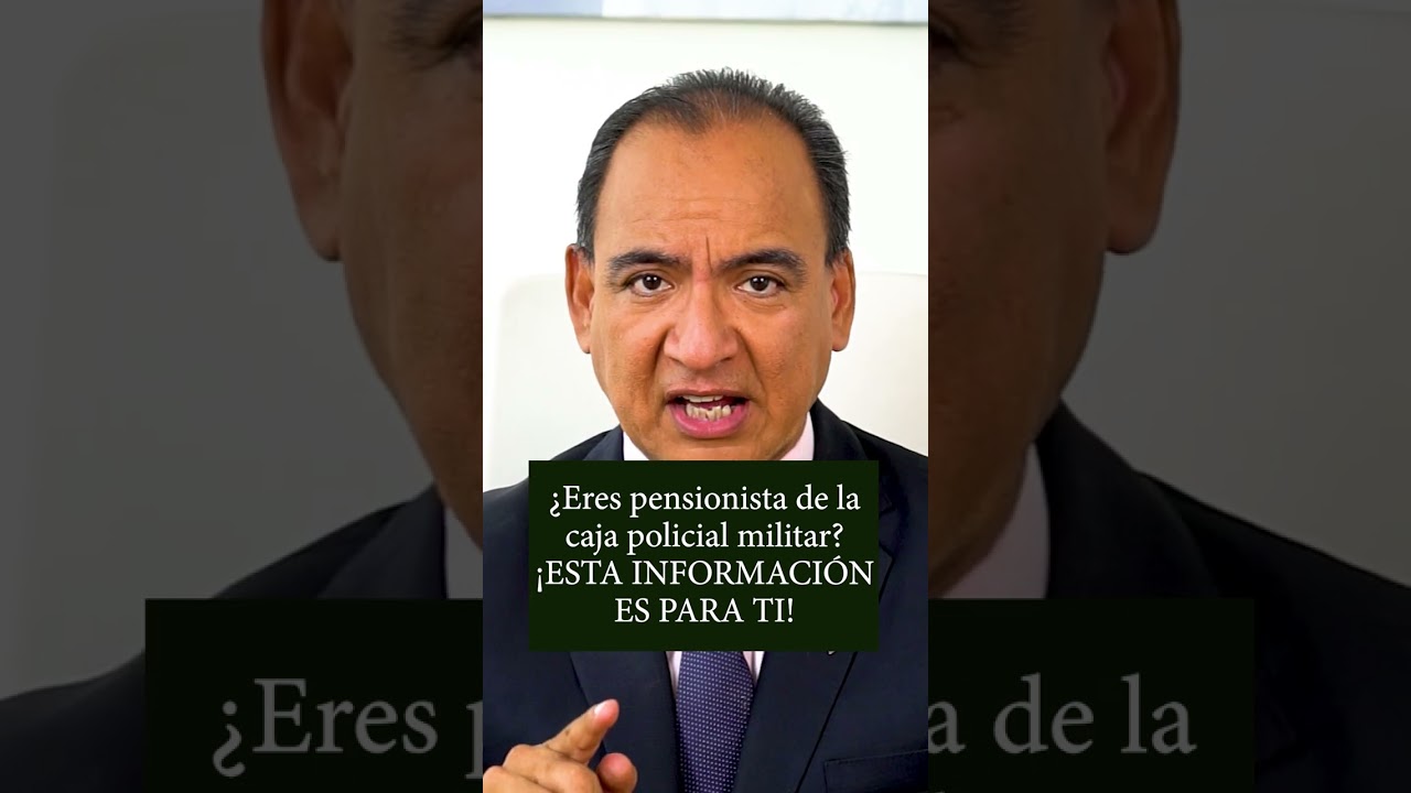#shorts | &iquest;Eres pensionista de la caja policial militar?
