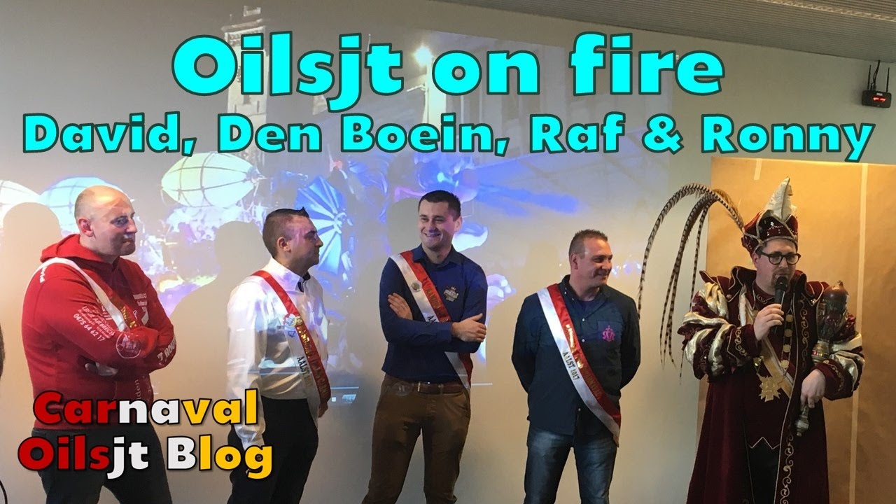 Oilsjt on fire - David, Den Boein, Raf & Ronny