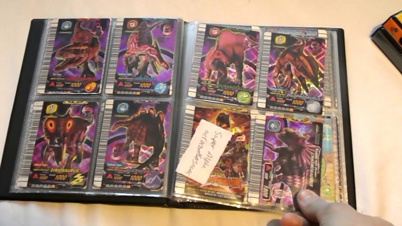 Dinosaur King Arcade Card Update 2/3/18