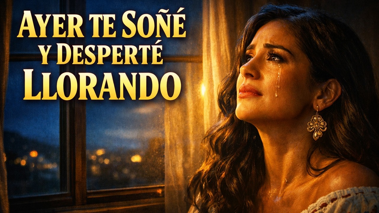 AYER TE SOÑÉ Y DESPERTÉ LLORANDO 💔 Ranchera que hará llorar a quien haya amado de verdad