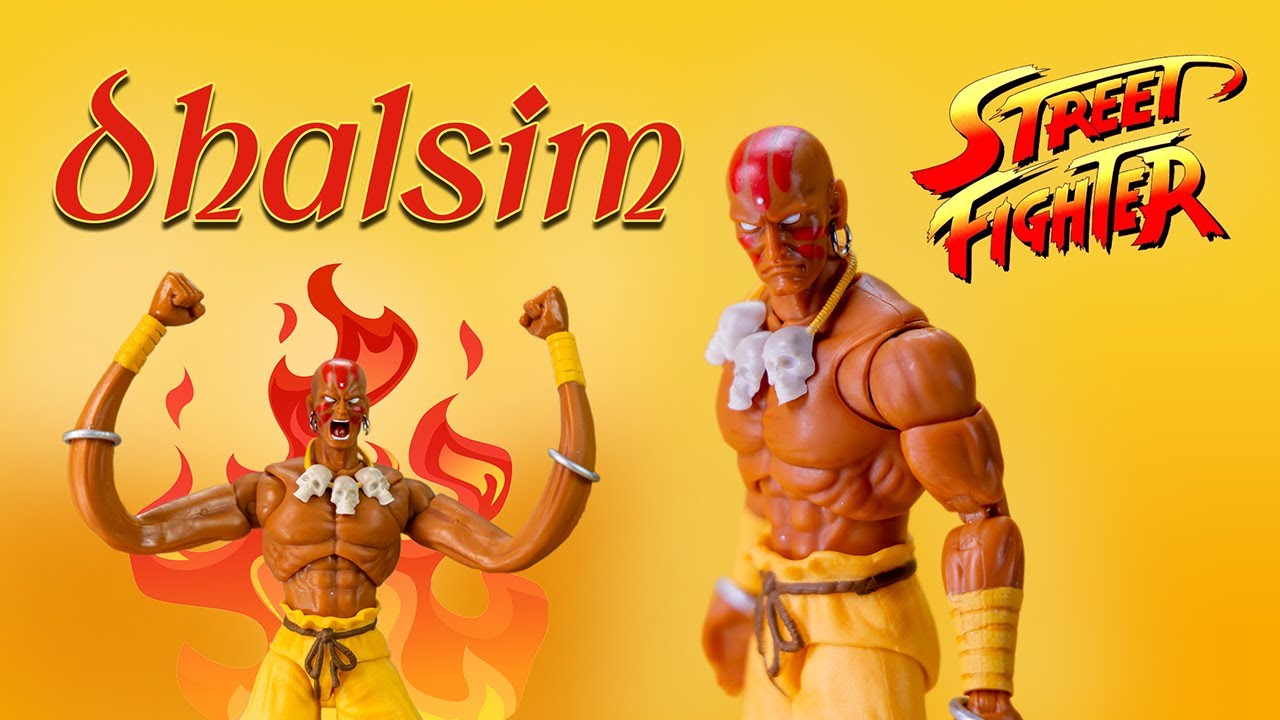 Dhalsim Ultra Street Fighter 2 Jada Toys FUN Action Figure UNBOXING & REVIEW!!