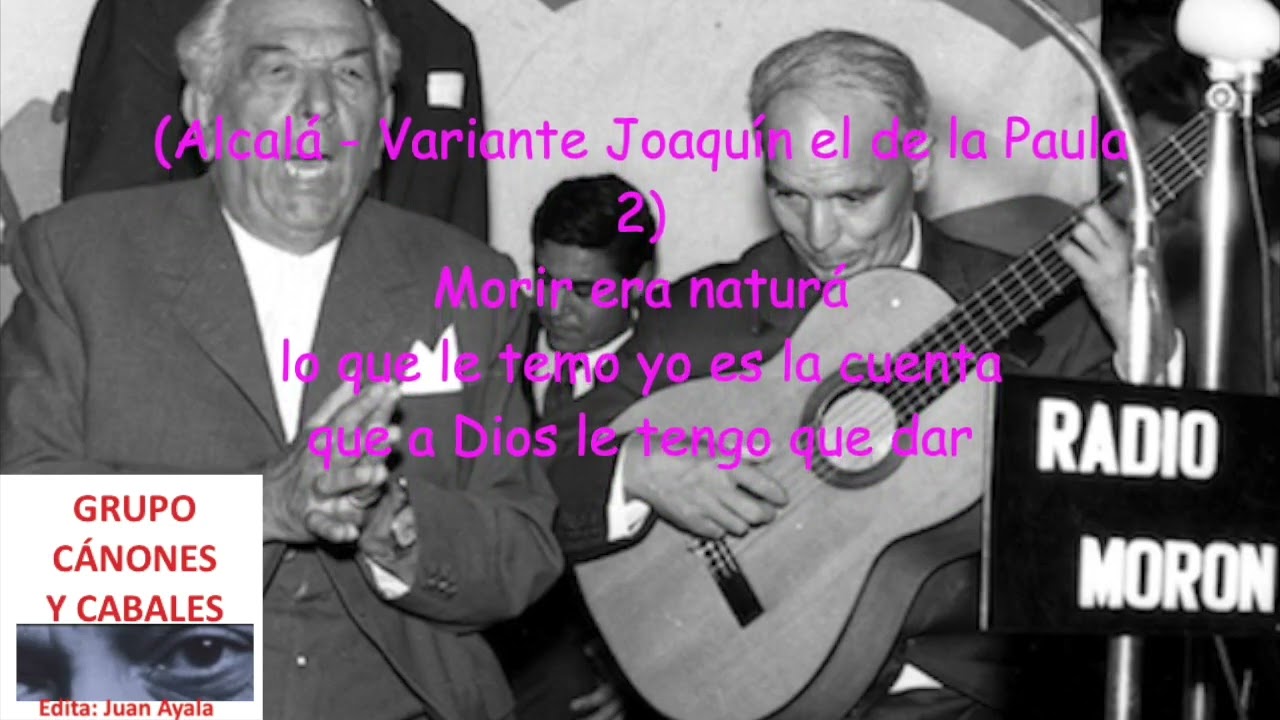 Juan talega con Diego del Gastor - Soleares de Alcalá y Triana