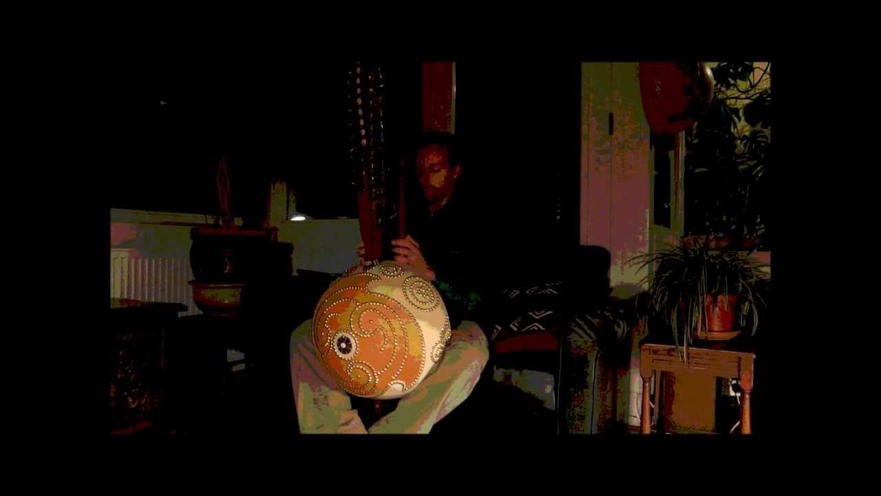 Solo on the Kora, west African harp
