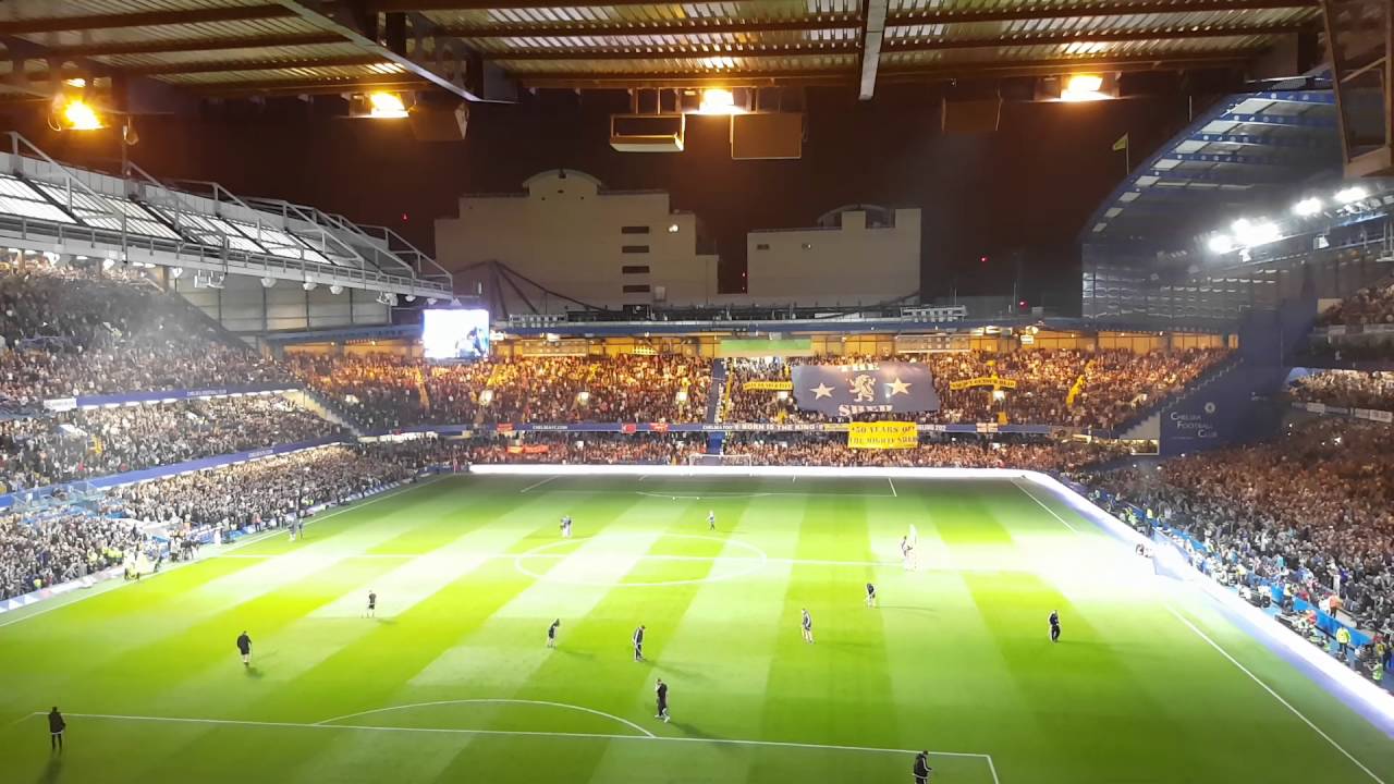 Pre-match light show Chelsea Vs. Liverpool 16.09.2016