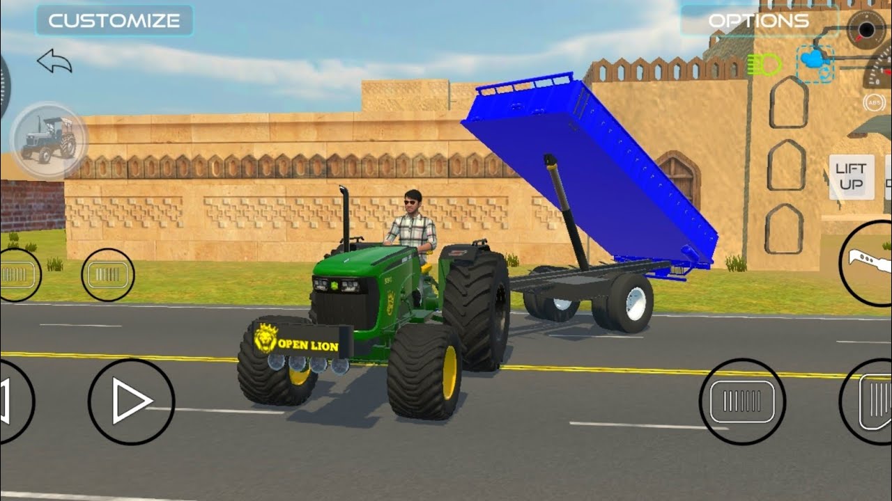 🚜 Indian Tractor Trolley Loading 😱 | Real Farming Game Gameplay