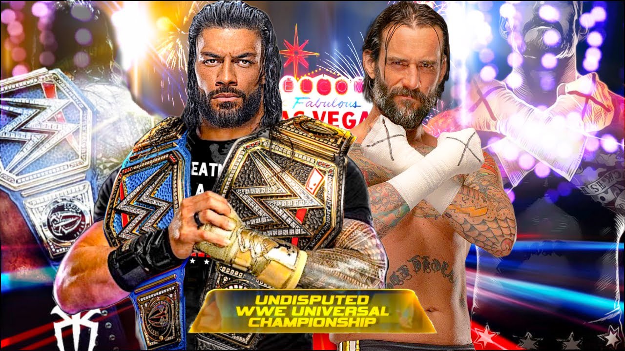 WWE 2K22 Live Stream - Roman Reigns VS CM Punk For Undisputed Championship