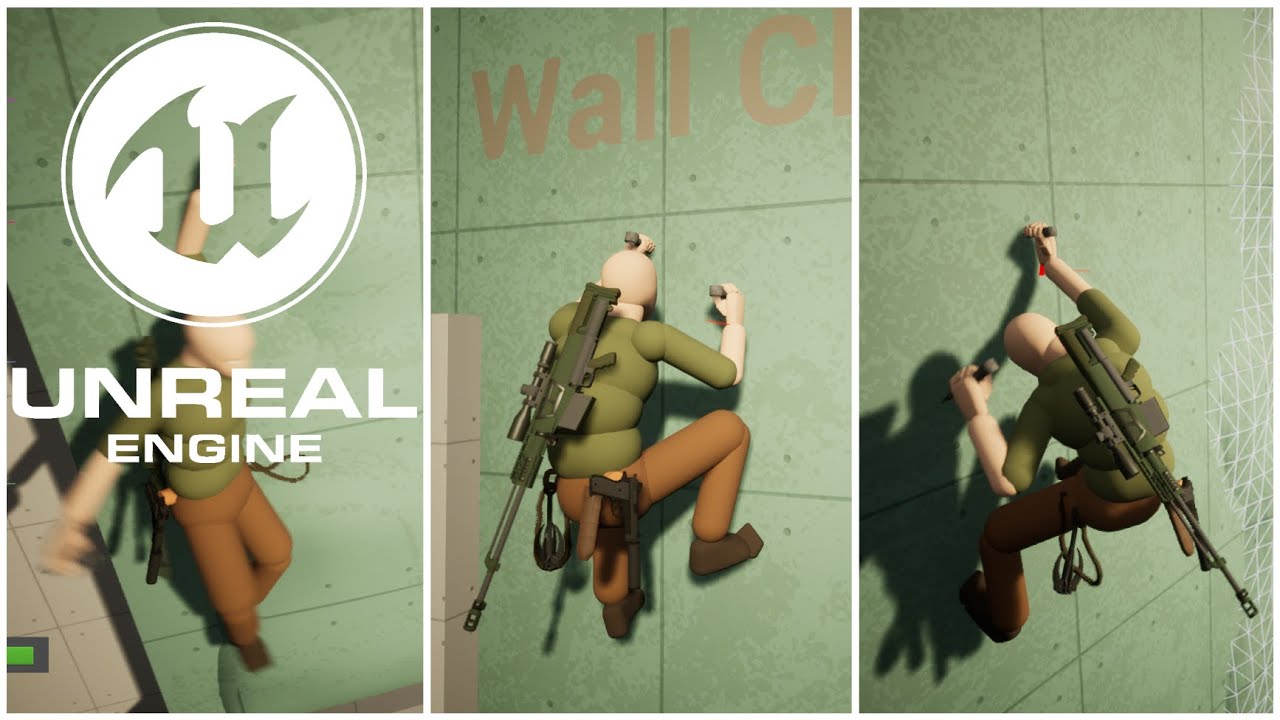 UE5 - Wall Climbing System With Pickaxe | IWALS Version 2.7 Preview