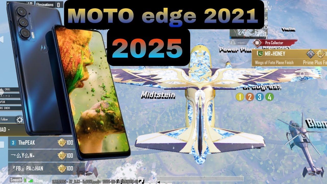 MOTO EDGE 2021 PUBG TEST IN 2025 🔥 | BEST GAMING DEVICE UNDER 30K