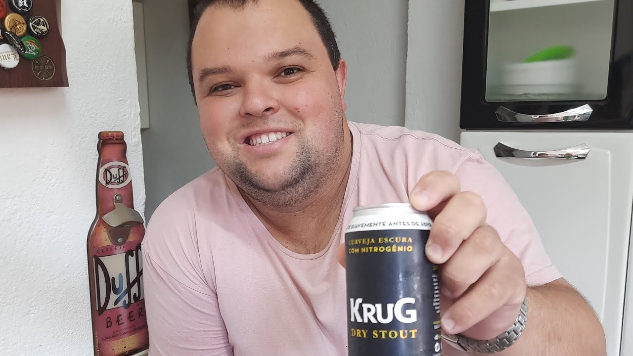 Degusta&ccedil;&atilde;o da cerveja Krug Dry Stout - a Guiness Brasileira #drystout #krugbier #beer #cerveja