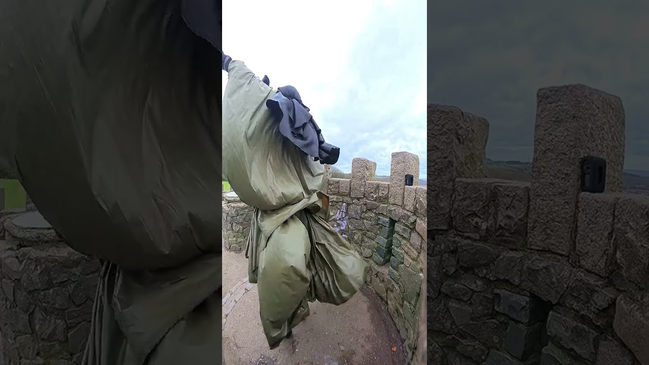 Person in windy conditions 6