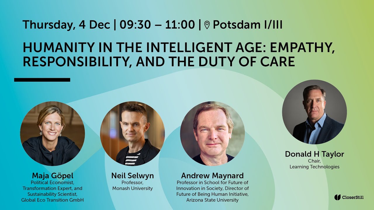 OEB 2025 - Humanity in the Intelligent Age - Opening Plenary