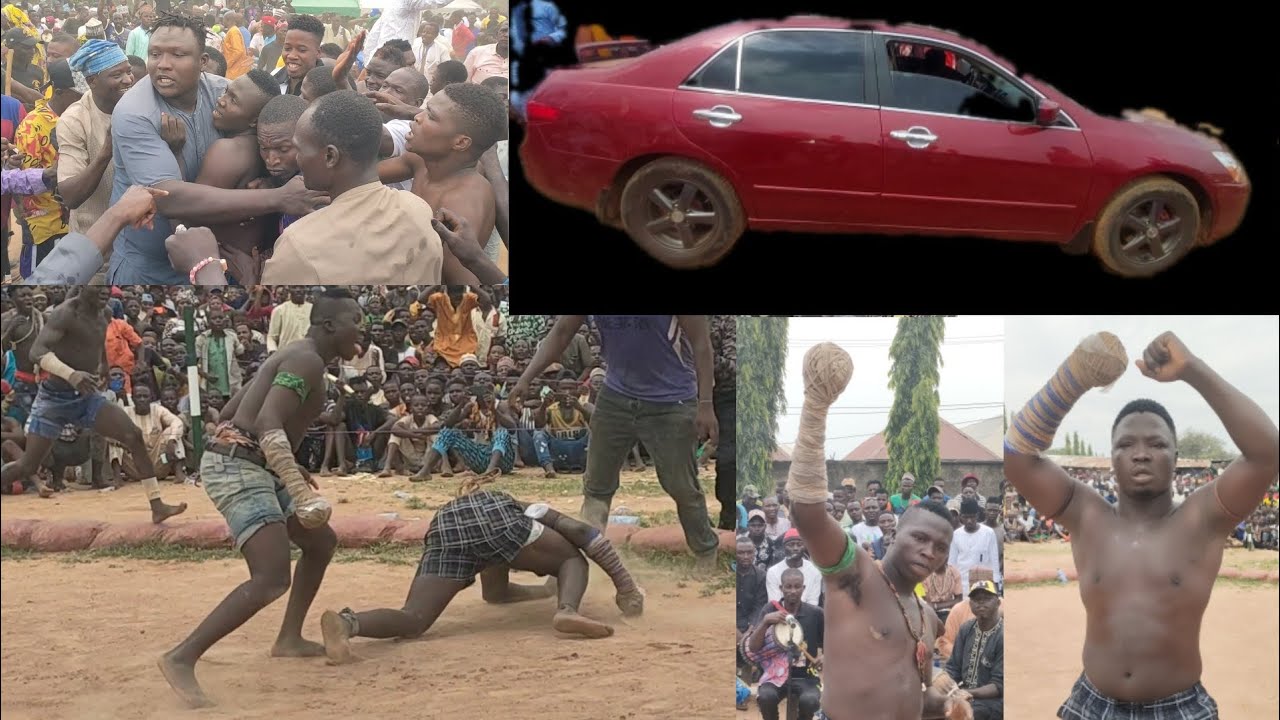 Yanzu yanzu autan na aisha ya sumar da dan ali a dambe mota autan na aisha ya lashe mota