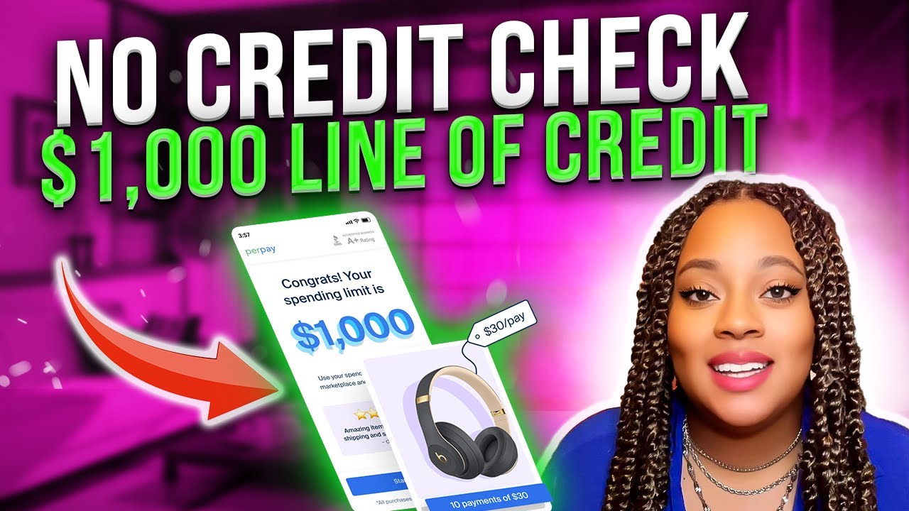 $1K Credit Line! No Credit Check & 0% Interest 🚀