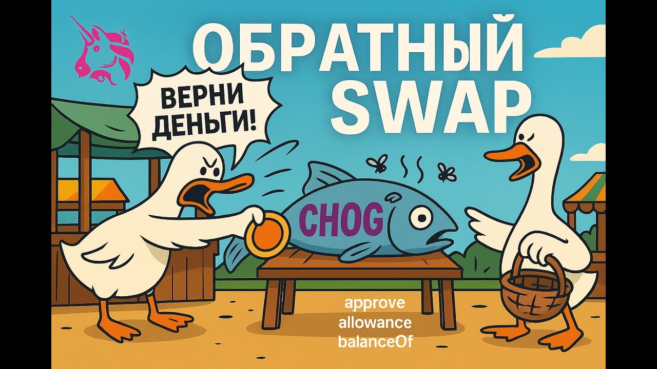 ОБРАТНЫЙ SWAP в Monad: Возвращаем нативку из ERC‑20 | Web3 Python