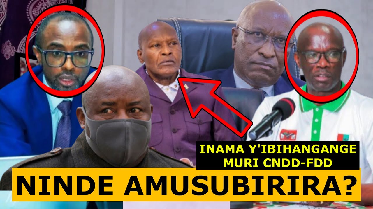 Ibihangange muri CnddFdd vyatunganije inama yo kumukombora !?@Dr.NdikumanaPHD
