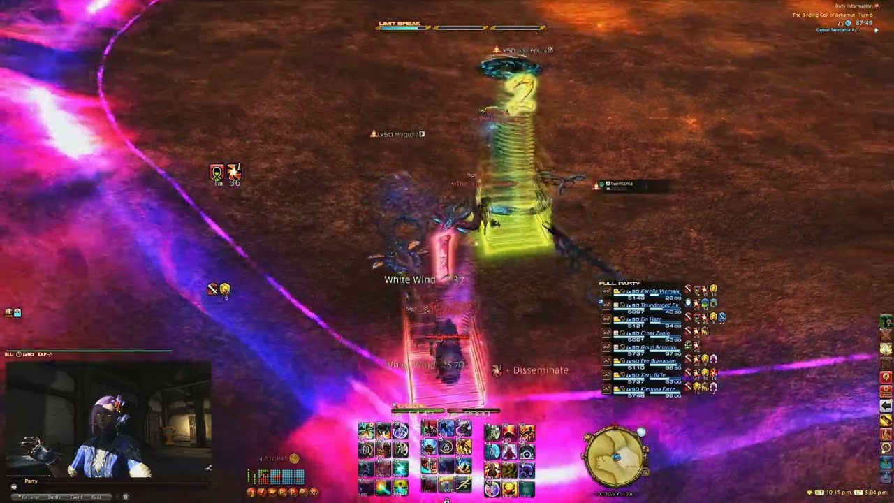 Blue Mage - Coils T5 Twintania Clear