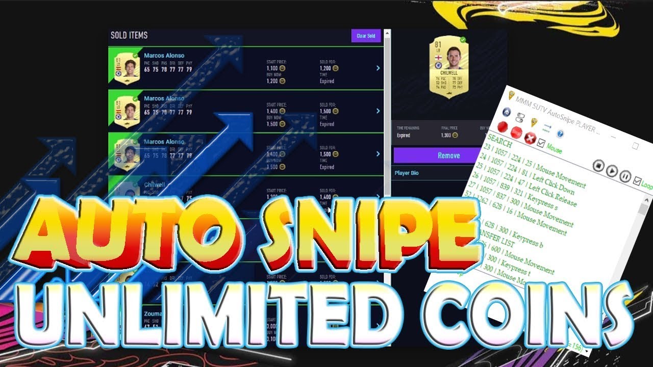 🧨☢️🤫FIFA 21 SNIPING BOT 900K EVERY HOUR AND BEST FIFA 21 SNIPING FILTERS 🤫☢️🧨