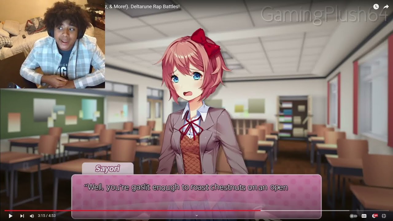 THIS RAP BATTLE MADE ME TEAR UP! | Noelle Holiday vs. Sayori - Rap Battle!